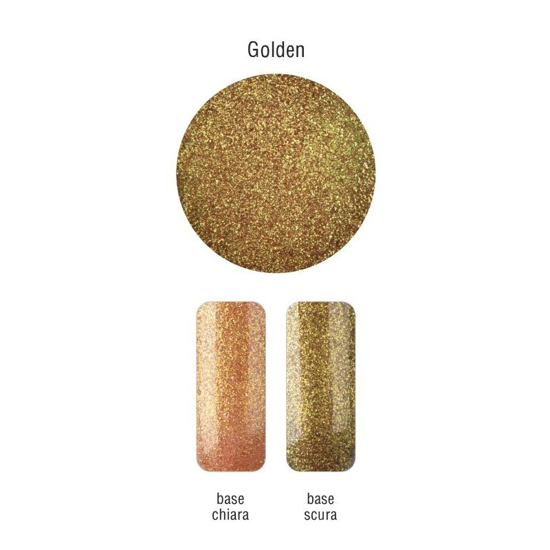 FINE GLITTER - Golden