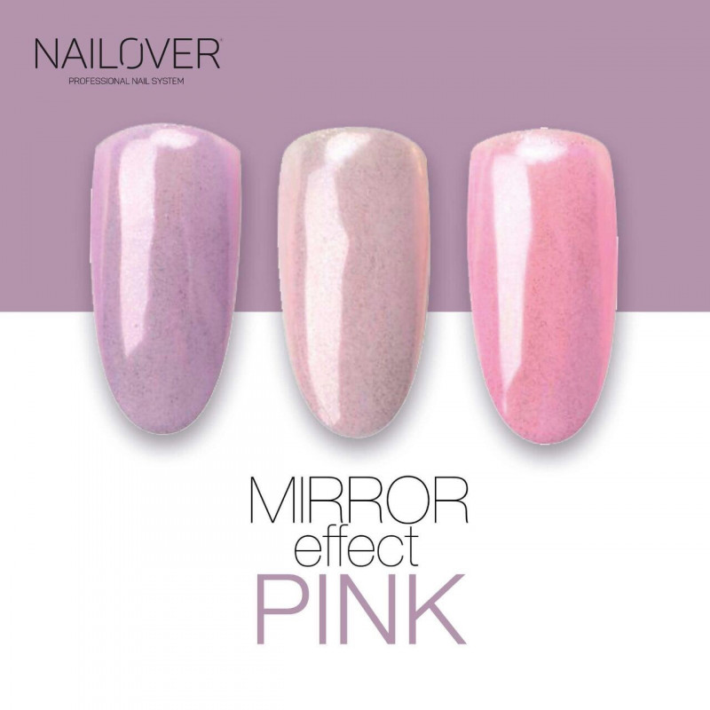 PINK LILAC  MIRROR  EFFECT
