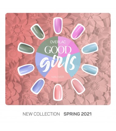 GOOD GIRLS - 5 Farben als Set - OVERLAC gel soak off -  je 15 ml