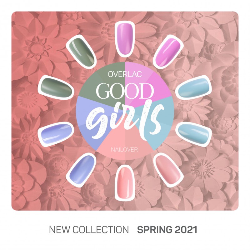 GOOD GIRLS - 5 Farben als Set - OVERLAC gel soak off -  je 15 ml