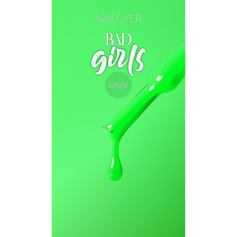 OVERLAC gel soak off - GR28 - BAD GIRLS - 15 ml