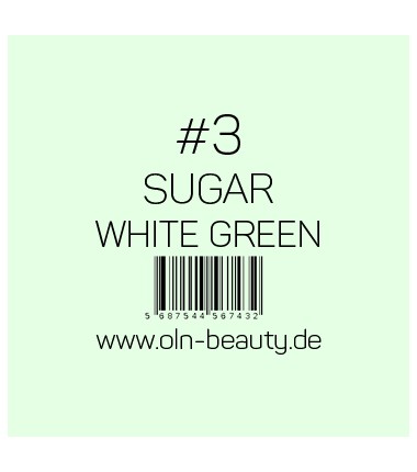 3 - Sugar White Green