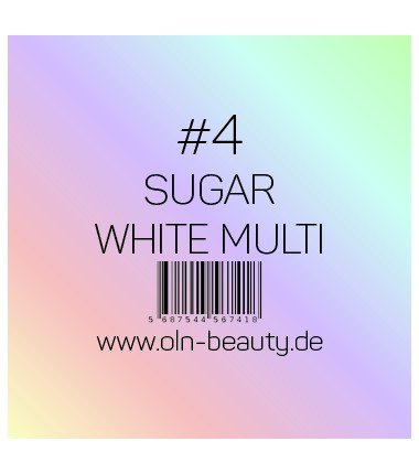 4 - Sugar White Multi