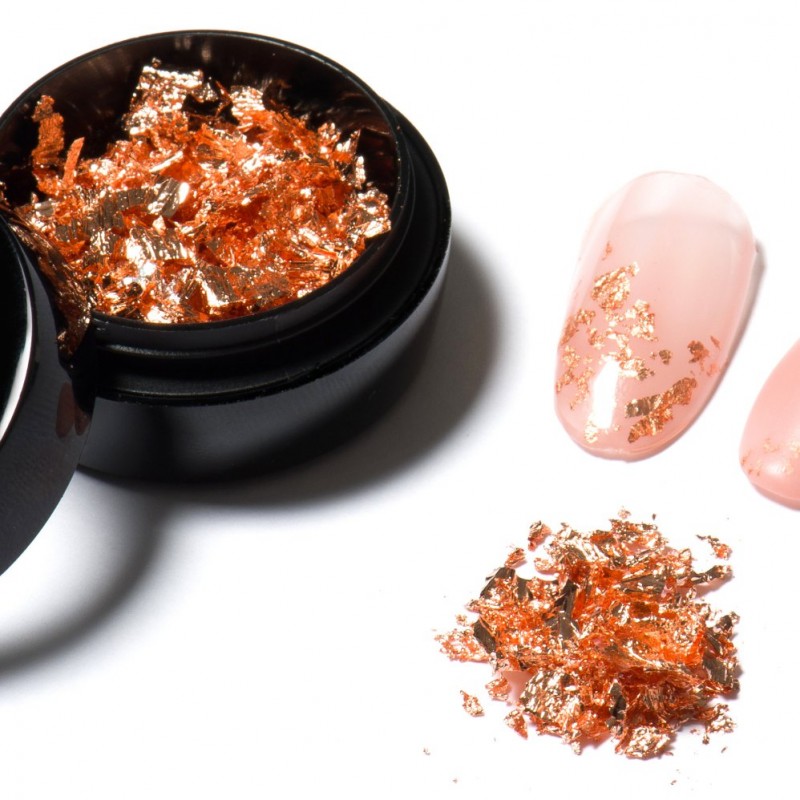 ROSE PINK GOLD FLAKES