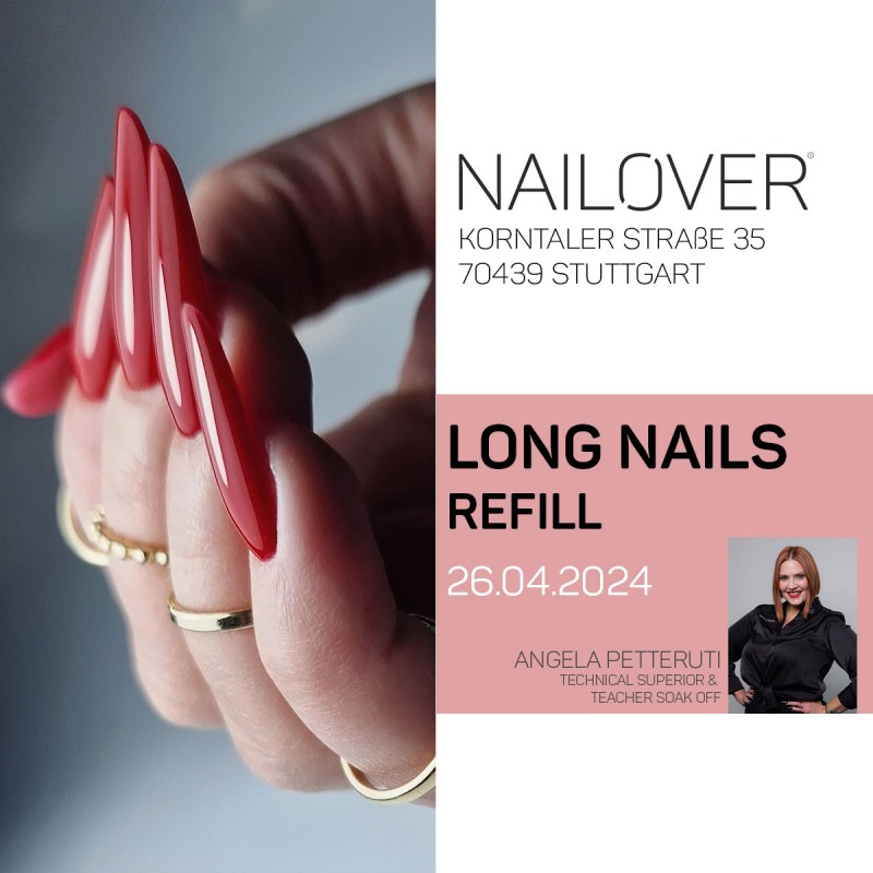 26.04.2024 Long Nails Refill mit Angela Petteruti Stuttgart
