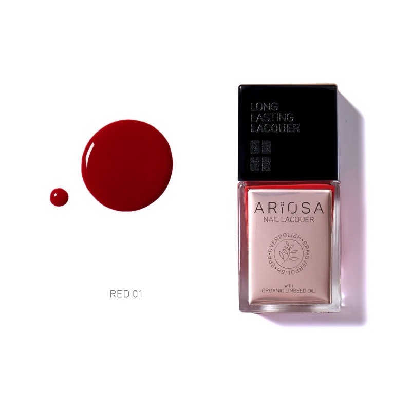 LACQUER Ariosa Parfume - RED01 15ml NAGELLACK