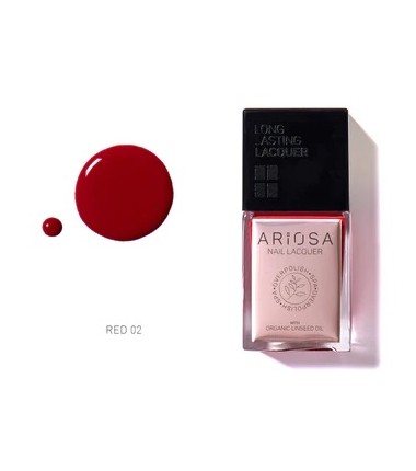 LACQUER Ariosa Parfume - RED02 15ml NAGELLACK