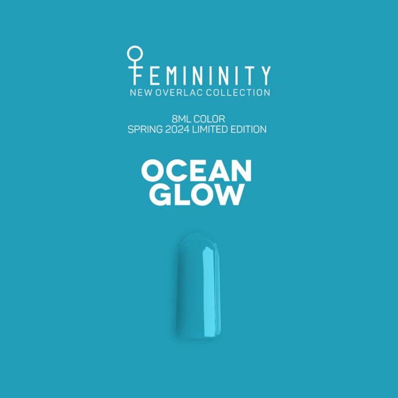 OVERLAC gel soak off - Ocean Glow Femininity- 8 ml